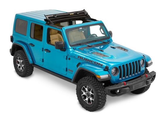 Picture of Jeep Wrangler JL & JT 18-26, Sunrider Soft Top, Black Twill Premium