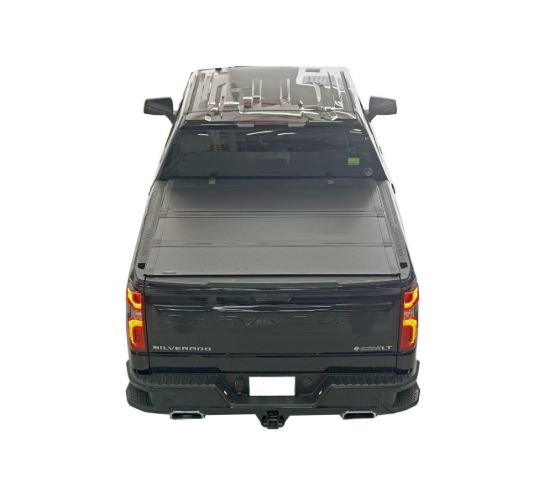 Picture of Chevrolet Silverado / GMC Sierra 1500 19-25, 5.8ft, Low Profile Hard Fold Tonneau Cover, Premium Pro