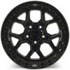 Picture of BETA Forged Off Road Wheel, Jeep JK, JL & JT, 17x9, 5x127, ET-38, Beadlock, Gloss Black