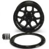Picture of BETA Forged Off Road Wheel, Jeep JK, JL & JT, 17x9, 5x127, ET-38, Beadlock, Gloss Black
