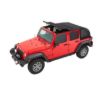 Picture of Jeep Wrangler JK 4DR 07-17 Trektop NX, Soft Top, Black Diamond