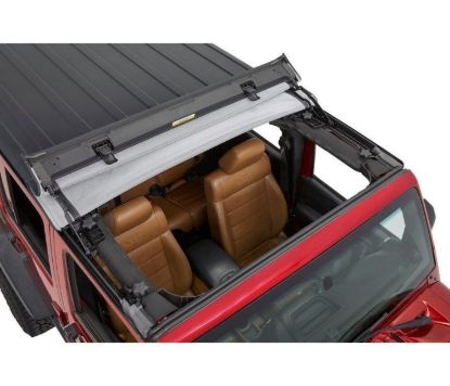 Picture of Jeep Wrangler JK 07-17, Sunrider Soft Top, Black Diamond