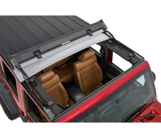Picture of Jeep Wrangler JK 07-17, Sunrider Soft Top, Black Diamond