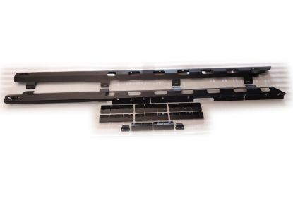 Picture of Jeep Wrangler JKU 07-17 Rail Mount Kit for Roof Rack