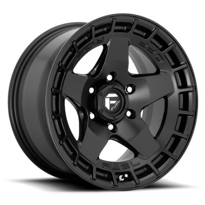 Picture of D733 WARP Wheel, 17x9, 5x127, ET-12, Satin Black