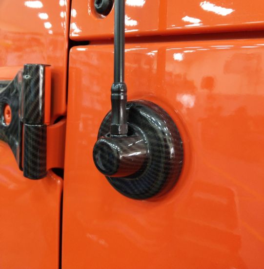 Picture of Jeep Wrangler JL 18+ Antenna Base Cover, Carbon Fiber Look