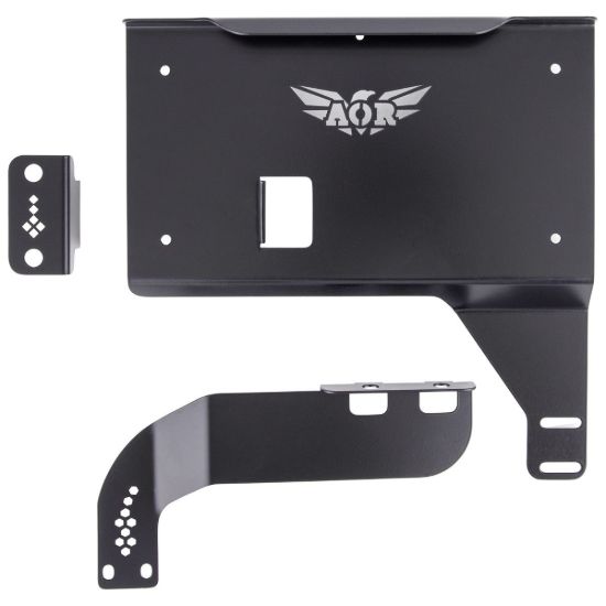 Picture of Jeep Wrangler JL 18-25 Rear Number Plate Relocation Bracket