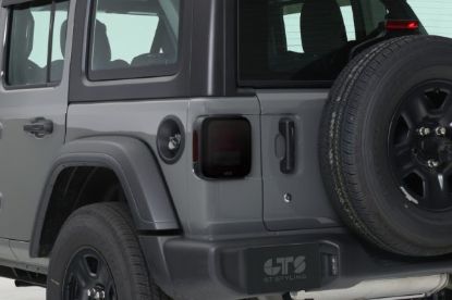 Picture of Jeep Wrangler JL 18-20 Sport Rear Tailight Smoke Covers
