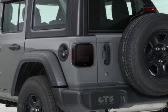 Picture of Jeep Wrangler JL 18-20 Sport Rear Tailight Smoke Covers