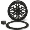 Picture of ALPHA Forged Off Road Wheel, Bronco & Ranger, 17x9, 6x139.7, ET-20, Beadlock, Matt Black
