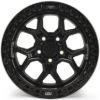 Picture of BETA Forged Off Road Wheel, Jeep JK, JL & JT, 17x9, 5x127, ET-38, Beadlock, Matt Black