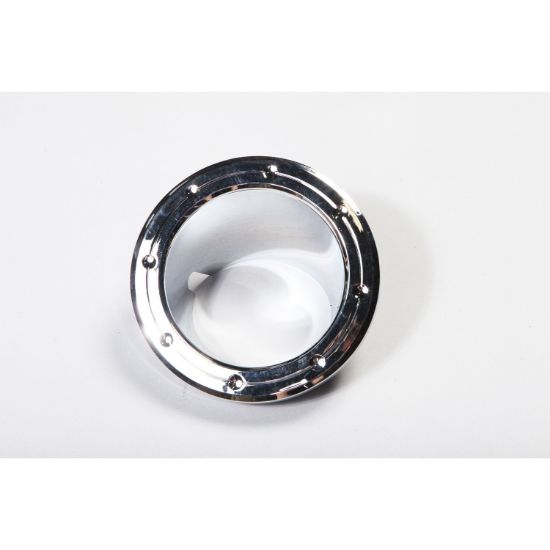 Picture of Fuel Filler Accent Trim, Chrome; 07-18 Jeep Wrangler JK