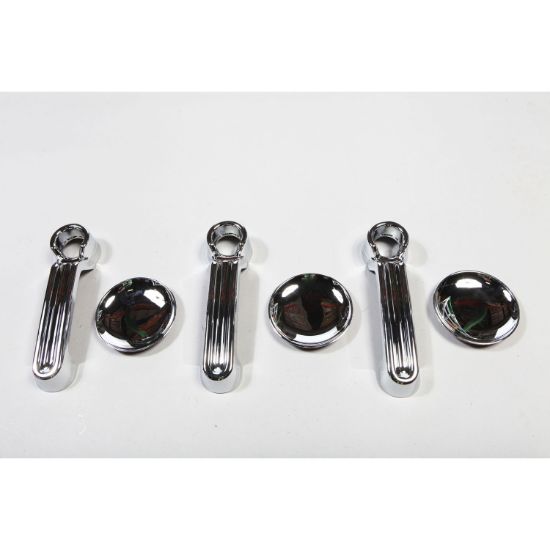 Picture of Door Handle Cover and Recess Guard Kit; 2-Door; 07-18 Jeep Wrangler JK