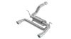 Picture of Jeep Wrangler JL 2.0L 18-26 S-Type Axle-Back Exhaust, Chrome Tips