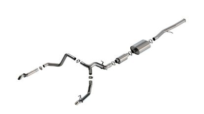 Picture of Chevrolet Silverado / GMC Sierra 1500 ZR2/AT4X 22-26 6.2L Cat-Back Exhaust, S-Type