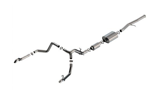Picture of Chevrolet Silverado / GMC Sierra 1500 ZR2/AT4X 22-26 6.2L Cat-Back Exhaust, S-Type