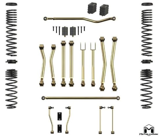 Picture of Jeep Wrangler JL 18-25, 22-26, 2.5-3.5"""" Game Changer Suspension