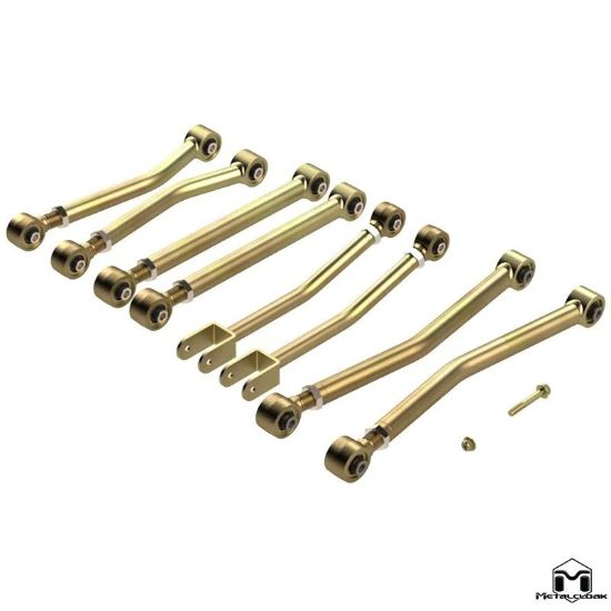 Picture of Jeep Wrangler JL 18-26 Duroflex Adjustable Control Arms, Full Set of 8