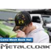 Picture of MetalCloak Camo Mesh Back Trucker Ball Cap, Snap Back Fit