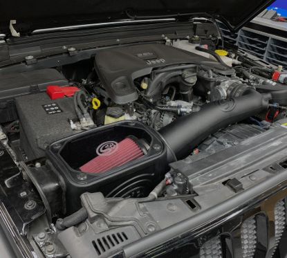 Picture of S&B Jeep Wrangler JL & Gladiator JT 18-26 3.6L Cold Air Intake (Dry)