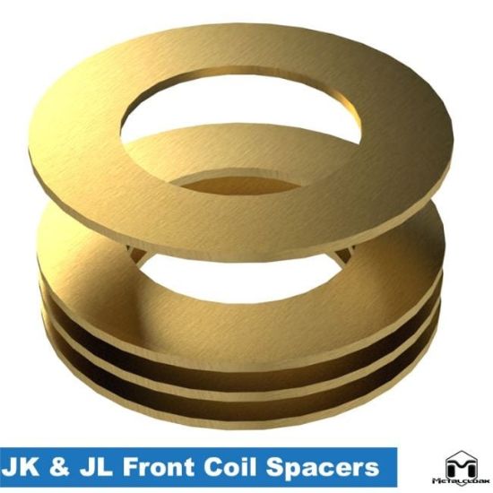 Picture of Jeep Wrangler JK, JL & JT 07-26 Front Coil Spring Spacer Set