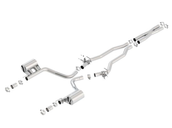 Picture of Dodge Challenger 15-21, 6.4L SRT ATAK Cat-Back Exhaust