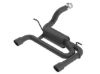 Picture of Jeep Wrangler JL 3.6L 18-26 ATAK Axle-Back Exhaust Black, Black Tips