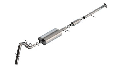 Picture of Chevrolet Colorado / GMC Canyon 23-26 2.7L S-Type Cat-Back Exhaust System, High-Clearance Invisible Tips