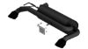 Picture of Ford Bronco 21-26 2.7L S-Type Axle-Back Exhaust, Black