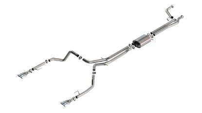 Picture of Chevrolet Silverado / GMC Sierra 1500 19-26 S-Type Cat-Back Exhaust, Double Split Rear, 6.2 liter