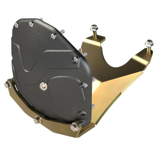 Picture of Jeep Wrangler JL & Gladiator JT 18-26 Front Dana 44 M210 Differential Cover & Glide Skid System