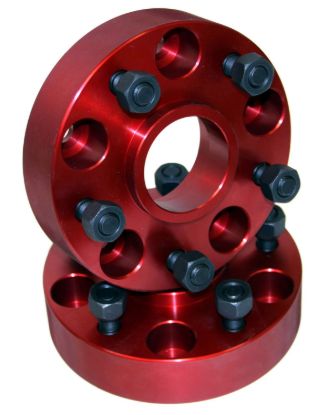 Picture of Wheel Spacers, 1.25 Inch; 84-06 Jeep Cherokee/Wrangler XJ/YJ/TJ, Pair