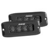Picture of SR-Q Series PRO LED Light Pod, Diffused, Flush Mount, Midnight Black, Pair