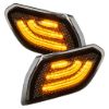 Picture of Jeep Wrangler JL & Gladiator JT 18-24 LED Front Sidemarkers, Smoked Lens