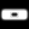 Picture of Universal Illuminated LED Letter Badge - Matte White Surface - O - White LED