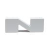 Picture of Universal Illuminated LED Letter Badge - Matte White Surface - N - White LED