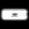 Picture of Universal Illuminated LED Letter Badge - Matte White Surface - C - White LED