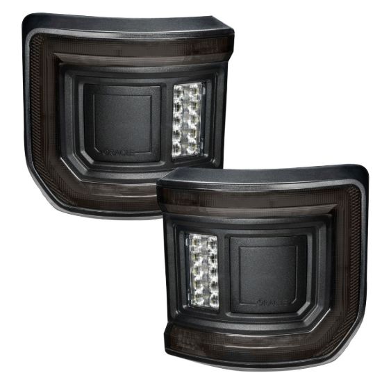 Picture of Jeep Gladiator JT 19-25 Flush Mount LED Tail Lights, Black Series