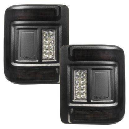 Picture of Jeep Wrangler JL 18-25 Flush Mount LED Tail Lights Tinted
