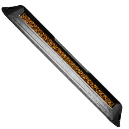 Picture of Dodge Ram 19-25 Rebel/TRX Front Bumper Flush LED Light Bar System, Amber
