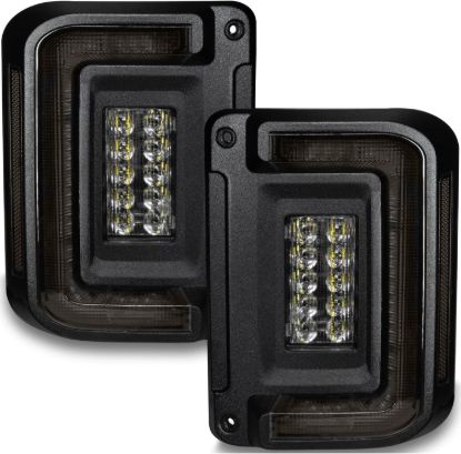 Picture of Jeep Wrangler JK 07-17 Flush Mount LED Tail Lights