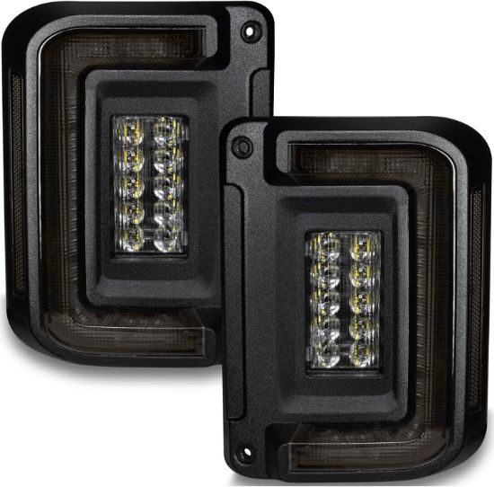 Picture of Jeep Wrangler JK 07-17 Flush Mount LED Tail Lights