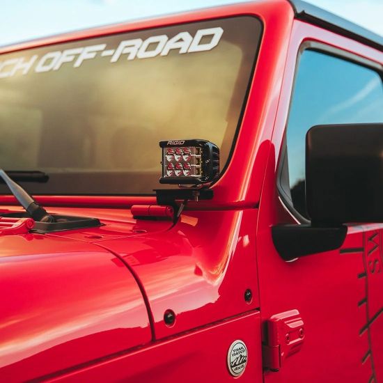 Picture of Jeep Wrangler JL & Glaiator JT 18-25 A-Pillar Light Mounts Brackets