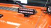 Picture of Jeep Wrangler JL 18+ 7” Hood Hinge Double LED Light Bar Brackets, Pair