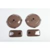 Picture of Headlight and Turn Signal Cover Set, Smoke; 97-06 Jeep Wrangler