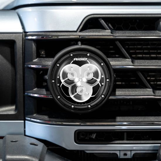 Picture of Ineos Grenadier 22-25 Front Grill Lights Conversion Kit With Rigid 360 6 Inch Lazer Lights