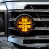 Picture of Ineos Grenadier 22-25 Front Grill Lights Conversion Kit With Rigid 360 6 Inch Amber Pro LED Lights