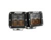 Picture of D-Series Pro SAE LED Light Pod, Surface Mount, Fog, Yellow/White, Pair