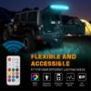 Picture of Jeep Wrangler JK & JL 07-26 Tailgate LED Light Kit With Remote