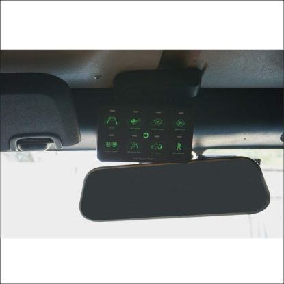 Picture of VOSWITCH 8 Switch Programmable Switch Panel, Jeep Wrangler JK 07-17